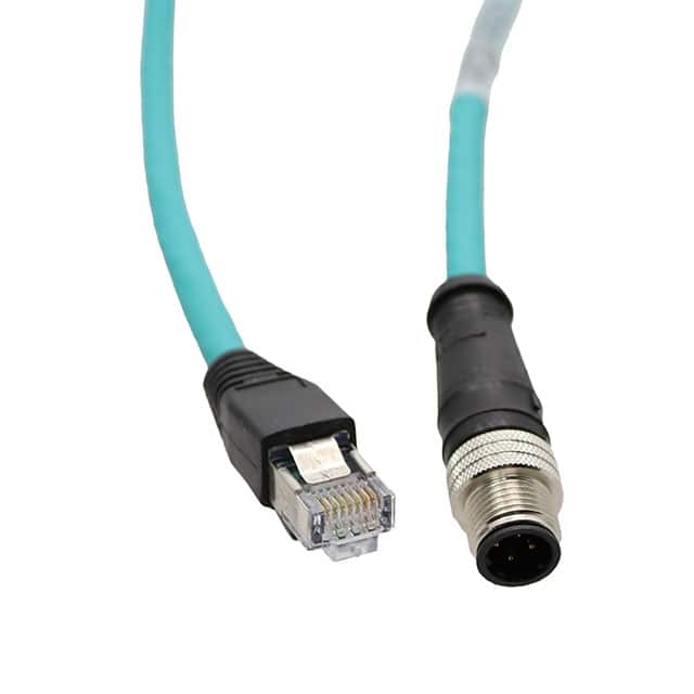 1300480354 MIC 4P M/MP ST/RJ45 D-CODED 12M