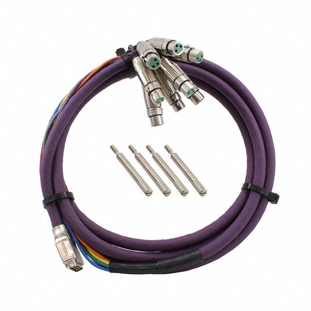 DB25M10XLRF DB25 MALE TO 8-AAA3F