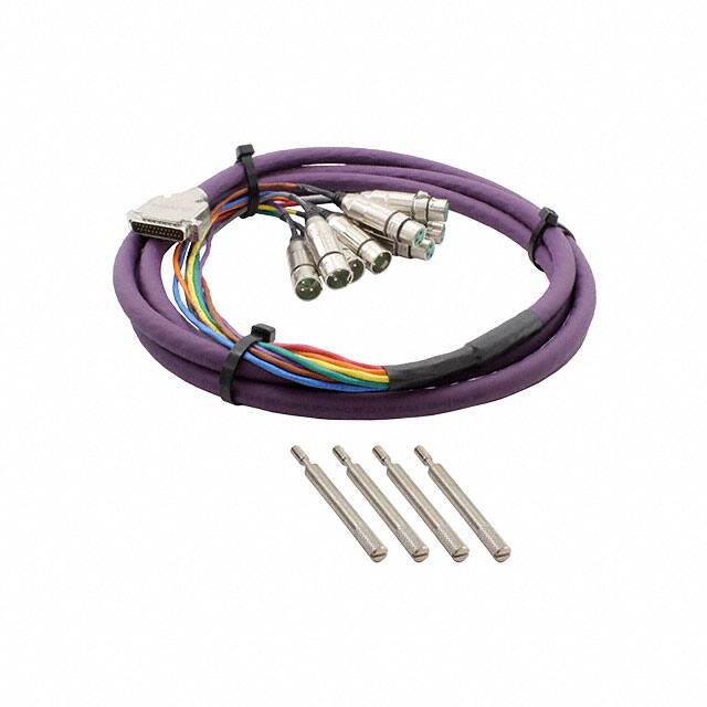 DB25M10XLRMXLRF DB25 MALE/4-AAA3MZ&3