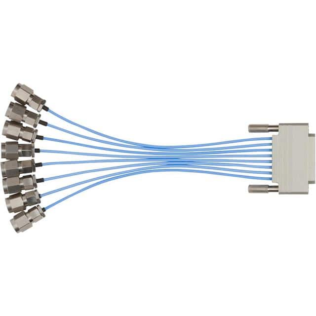 7038-0211 MINI-D RF FEMALE TO (8) 2.92MM M