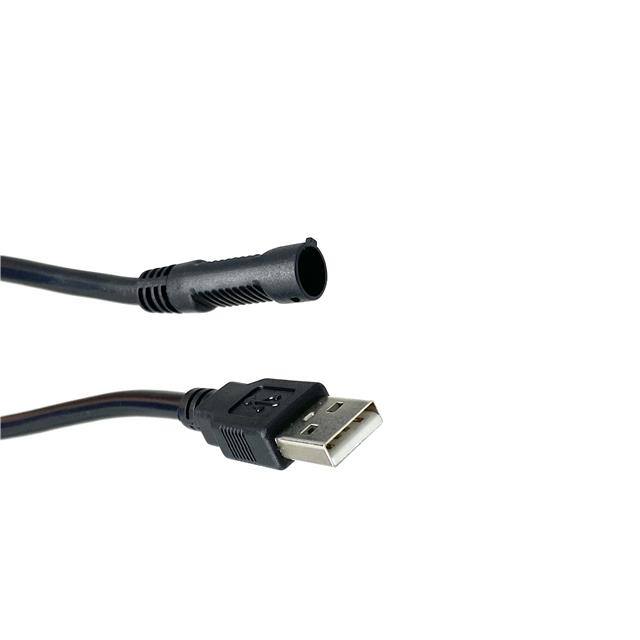 USBA7001M0T00(R) CBL ASSY CIRC 2P F-M USB-A 3.28'