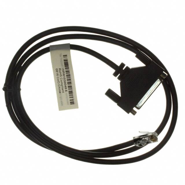 76000199 CABLE STRAIGHT 4' RJ-45/DB-25F