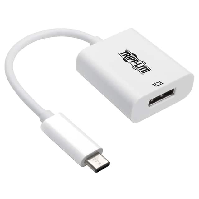 U444-06N-DP8W CBL ASY USB C M-F DISPLAYPT 0.5'