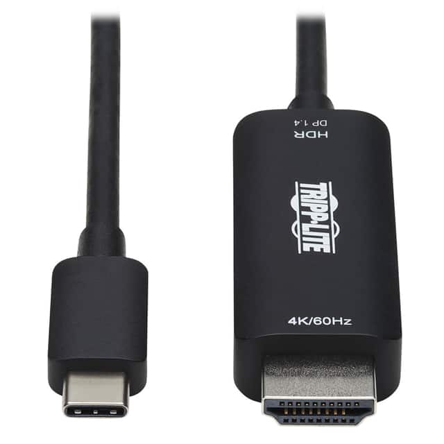 U444-003-HDR4BE CBL ASSY USB C M PLUG-ML HDMI 3'