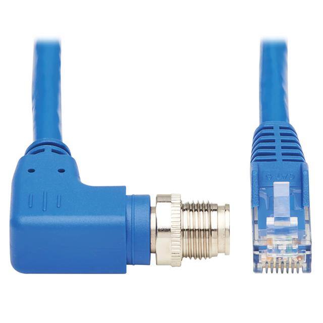 NM12-604-02M-BL M12 X-CODE CAT6 1G UTP CMR-LP ET