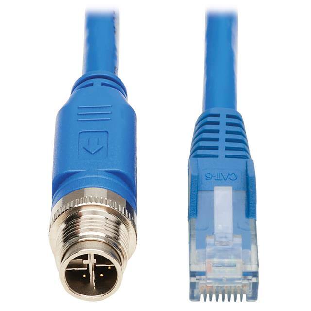 NM12-602-02M-BL M12 X-CODE CAT6 1G UTP CMR-LP ET