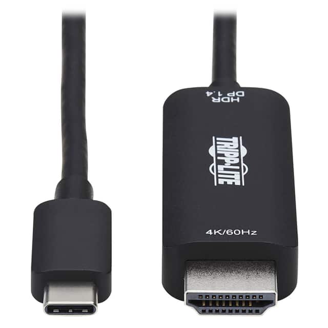 U444-006-HDR4BE CBL ASSY USB C M PLUG-ML HDMI 6'