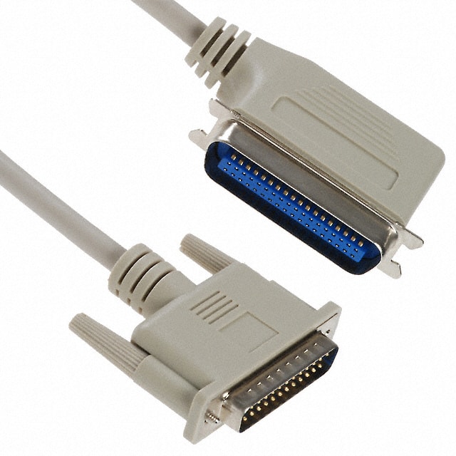 AK525-2-R CABLE DB25M-36M CENTRONIC RT ANG