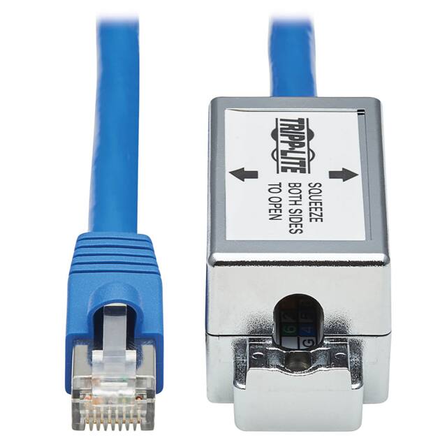 N237A-P18N-WHSH CAT6A JUNCTION BOX CABLE ASSEMBL