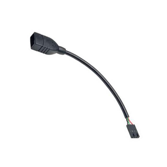 U024-06N-IDC USB 2.0 A/A EXTENSION CABLE 6"
