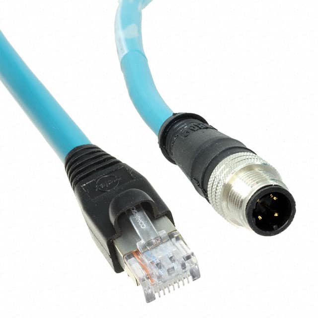 1300480227 M12 TO RJ45 ENET 6M CORDSET CAT5