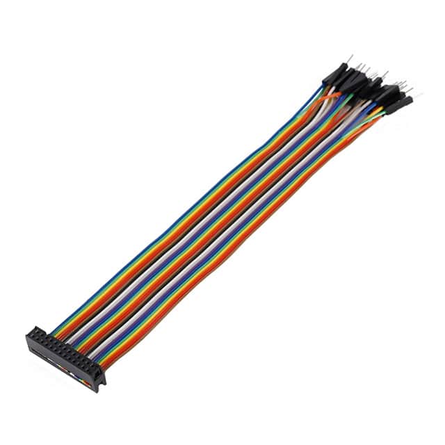 MIKROE-2316 RIBBON CBL 26WR FEM IDC/MAL 20CM