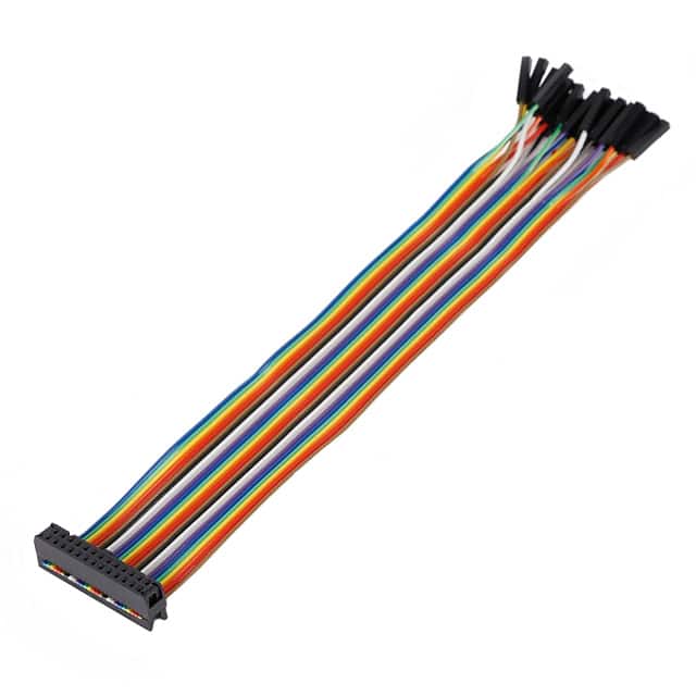 MIKROE-2317 RIBBON CBL 26W FEM IDC/FEM 20CM