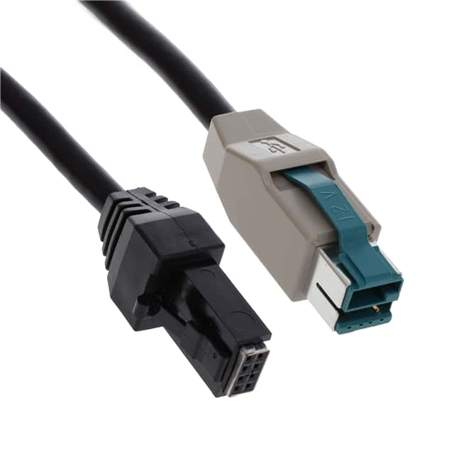 10134777-Z0240YYLF USB+POWER(12V) TO 2X4LNL