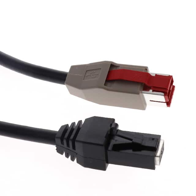 10134719-Z0300YYLF USB+POWER(24V) TO 2X4LNL