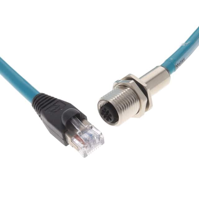 1300540022 ULTRA-LOCK D-CODE M12 TO RJ45 3M