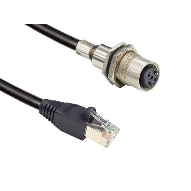 MSAS-05PFFJ-SF8AA5 M12 A CODE RECEPTACLE SHIELDED T