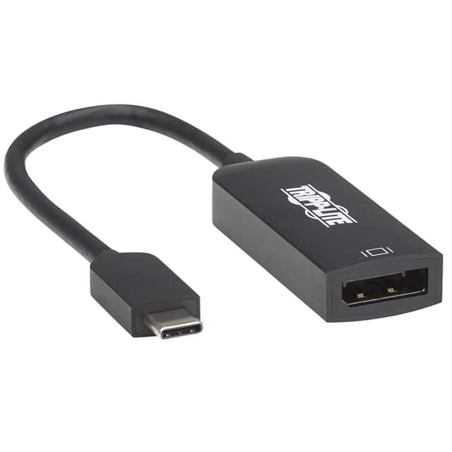 U444-06N-DP8B CBL ASY USB C M-F DISPLAYPT 0.5'