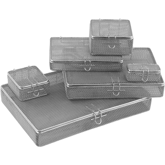 WP-4355 FINE MESH BASKET W/LID