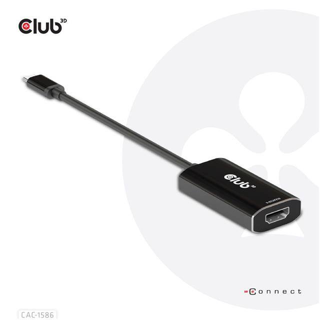 CAC1586 USBC GEN2 TO HDMI 4KHDRACADBK