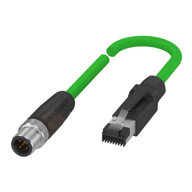 BCC0JF2 CONNECTION 1=M12X1-MALE, STRAIGH