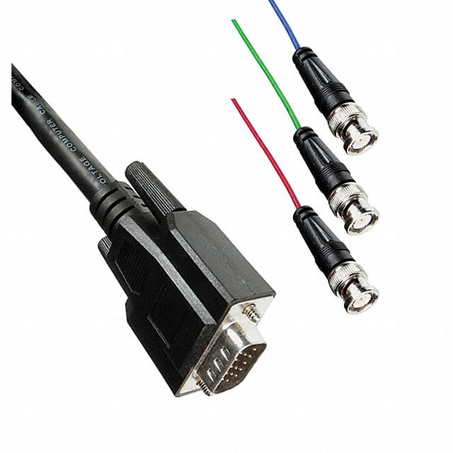 AK551-2 CABLE MONITOR VGA-3XBNC 2M