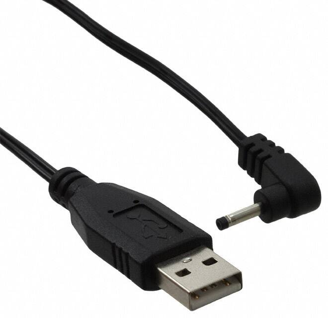 10-00259 CABLE USB-A 2.35X0.7 CNTR NEG RA