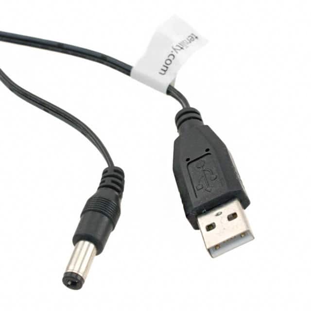 10-00241 CABLE USB-A 5.5X2.1 CNTR NEG