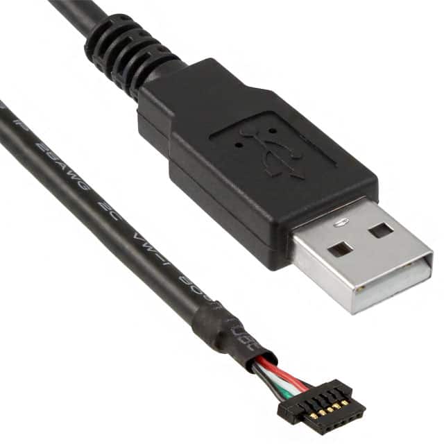 10-01280 CABLE USB A TO 5 POS JAE