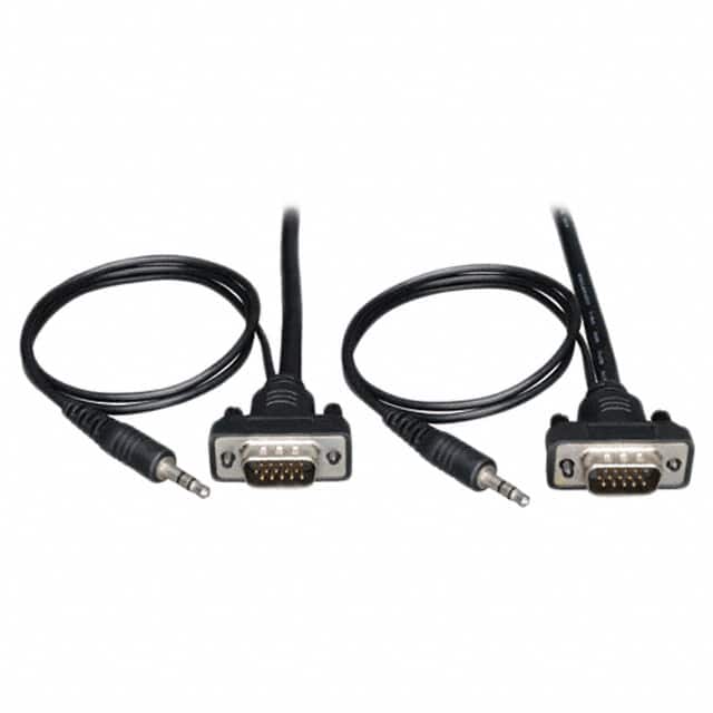 P504-003-SM CABLE HD15 M/M 3.5MM M/M 3'