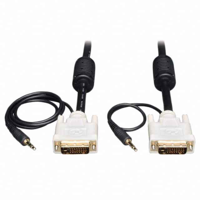 P560-006-A CABLE DVI-D M/M, 3.5MM M/M 6'