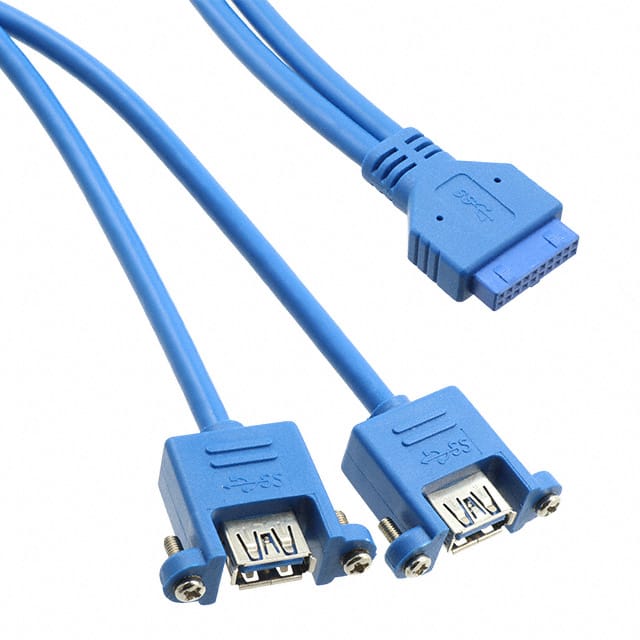 U321-18N-20P-PM USB 3.0 2-PORT PANEL ADAPTER 20