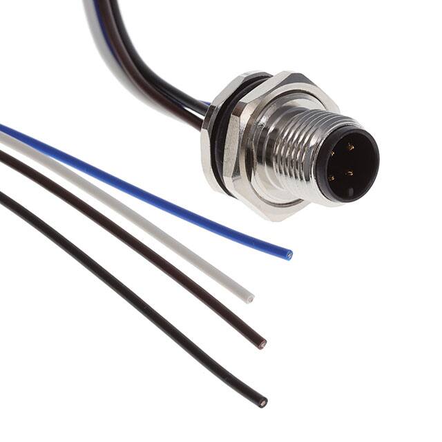 T4171010004-001 CBL 5POS MALE TO WIRE 0.66'