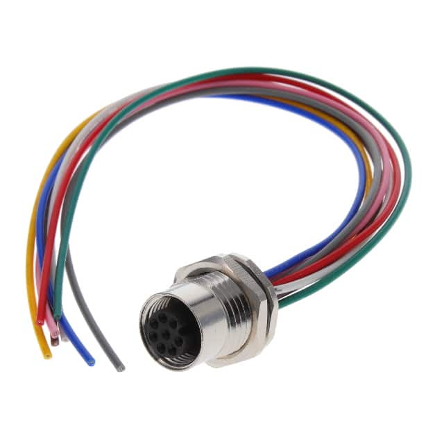 T4171120008-001 CBL 8POS FMALE TO WIRE 0.66'