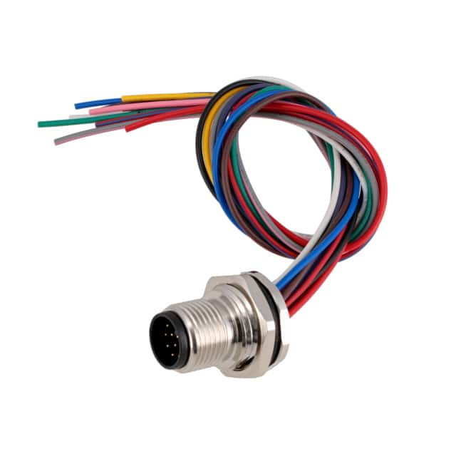T4171030012-001 CBL 12POS MALE TO WIRE 0.66'