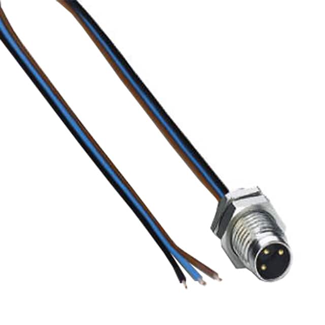 1453478 CBL 3POS MALE TO WIRE 1.64'