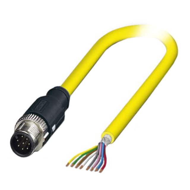 1406072 CBL 8POS MALE TO WIRE 16.4'
