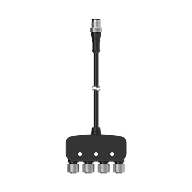 CSB4-M1251M1250 SPLITTER, M12, 5-PIN, STRAIGHT