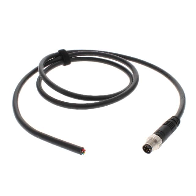 8A-06AMMM-SL7A01 CBL 6POS MALE TO WIRE 3.28'