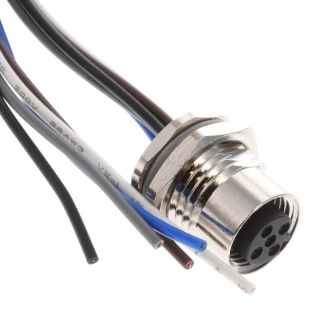 T4171110405-002 CBL 5POS FMALE TO WIRE 1.64'