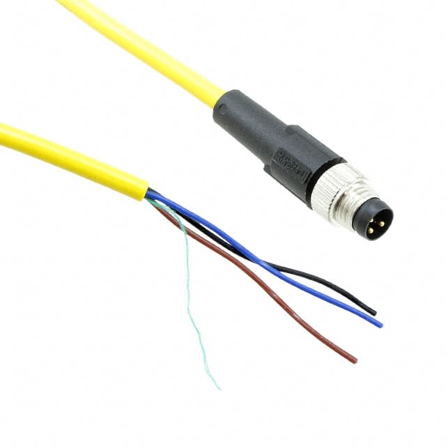 1406281 CBL 3POS MALE TO WIRE 6.56'