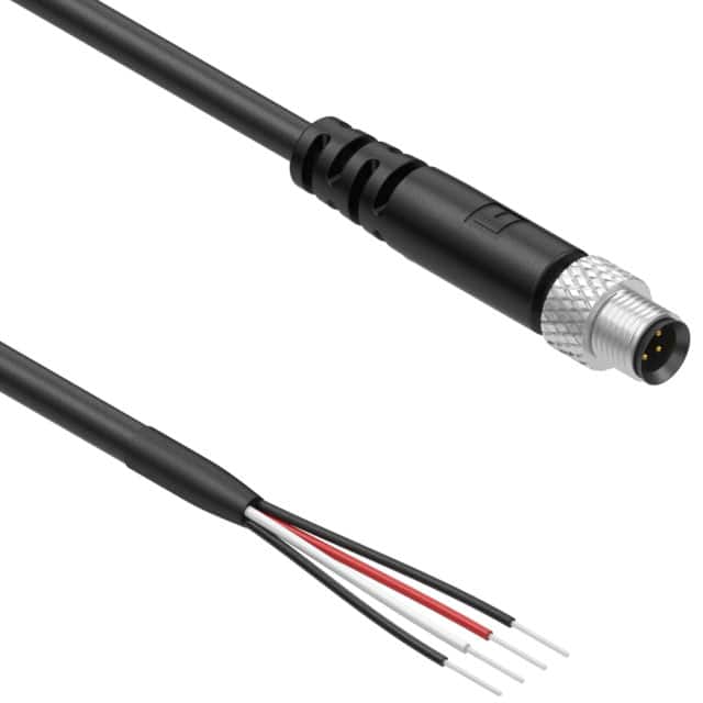 10-03012 CBL 4POS MALE TO WIRE 6'