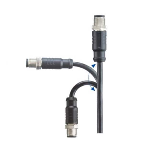 M12A-08BMMM-SL8N02 CBL 8POS MALE TO WIRE 6.56'