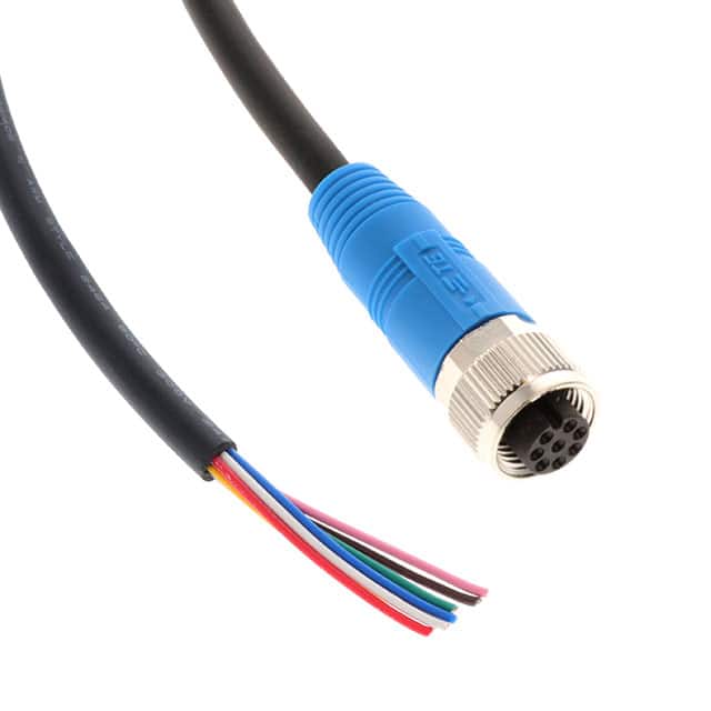 T4151310008-001 CBL 8POS FMALE TO WIRE 1.64'