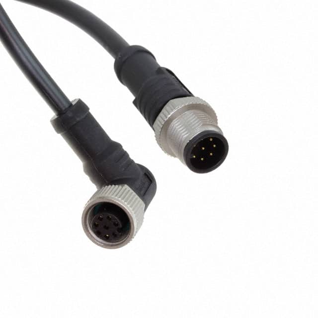 M12A08ML-12AFR-SDA05 CBL 8POS MALE TO FMALE 1.64'