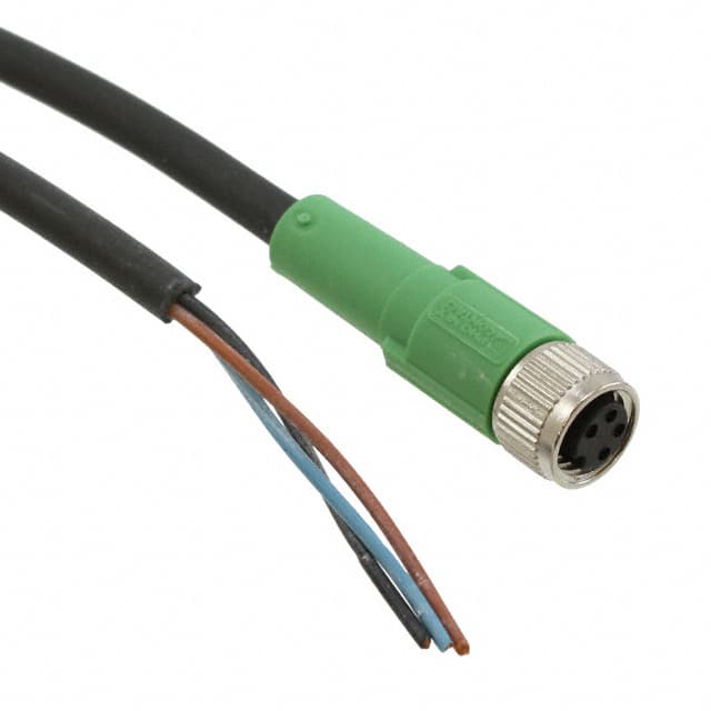 1669712 CBL 3POS FMALE TO WIRE 4.92'