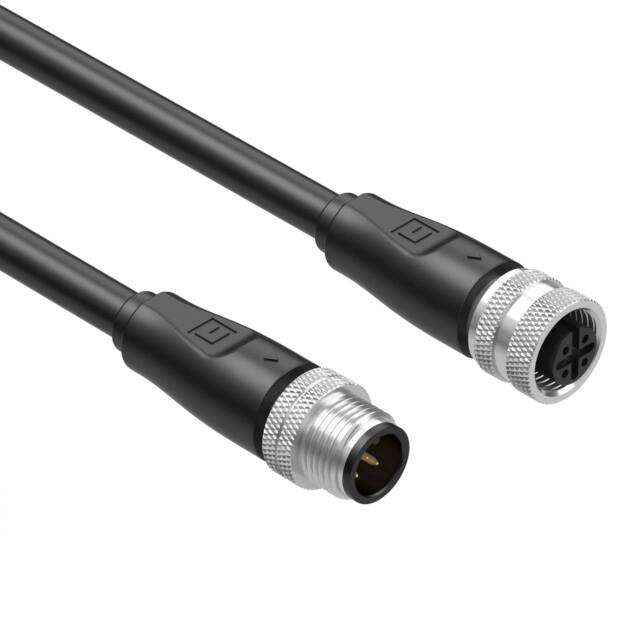 10-03849 CBL 5POS FMALE TO MALE 4.92'