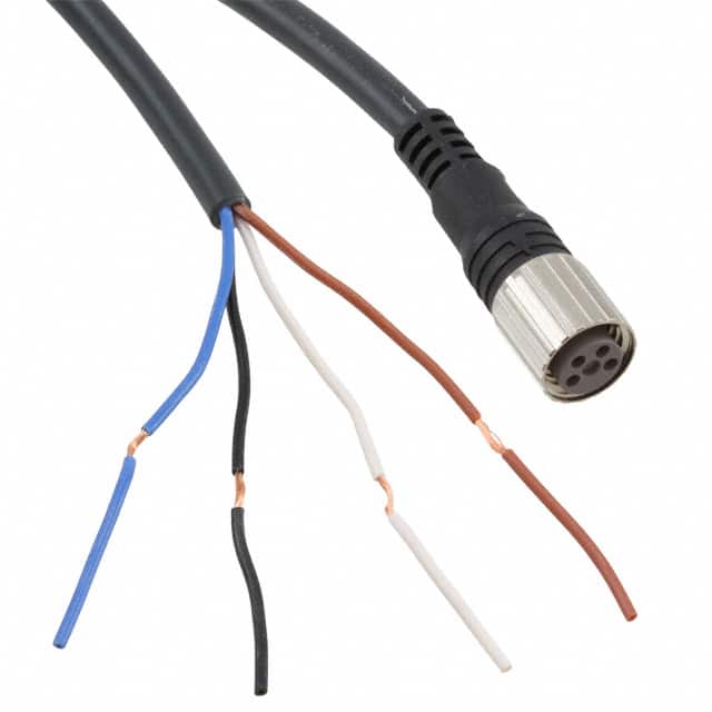 XS3F-M421-405-A CBL 4POS FMALE TO WIRE 16.4'