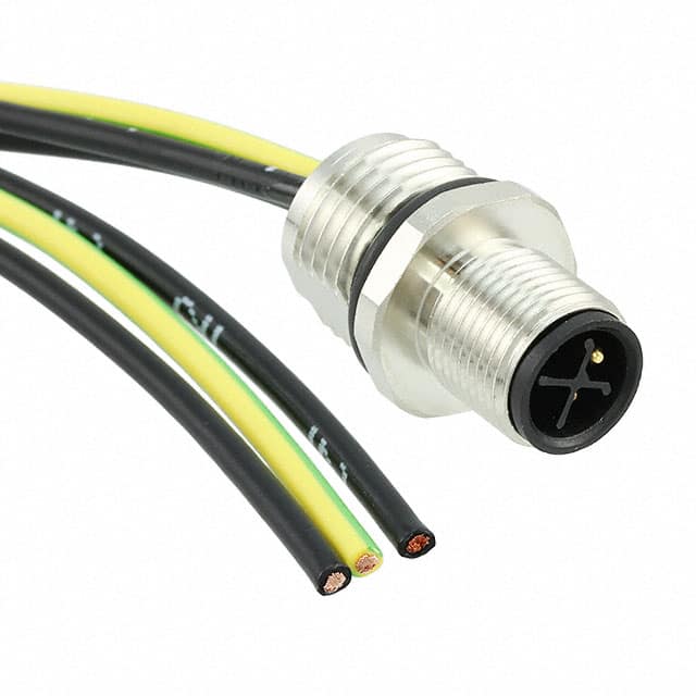 1411655 CBL 3POS MALE TO WIRE 1.64'
