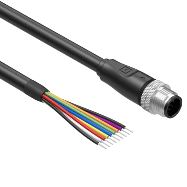 10-03839 CBL 8POS MALE TO WIRE 16.4'